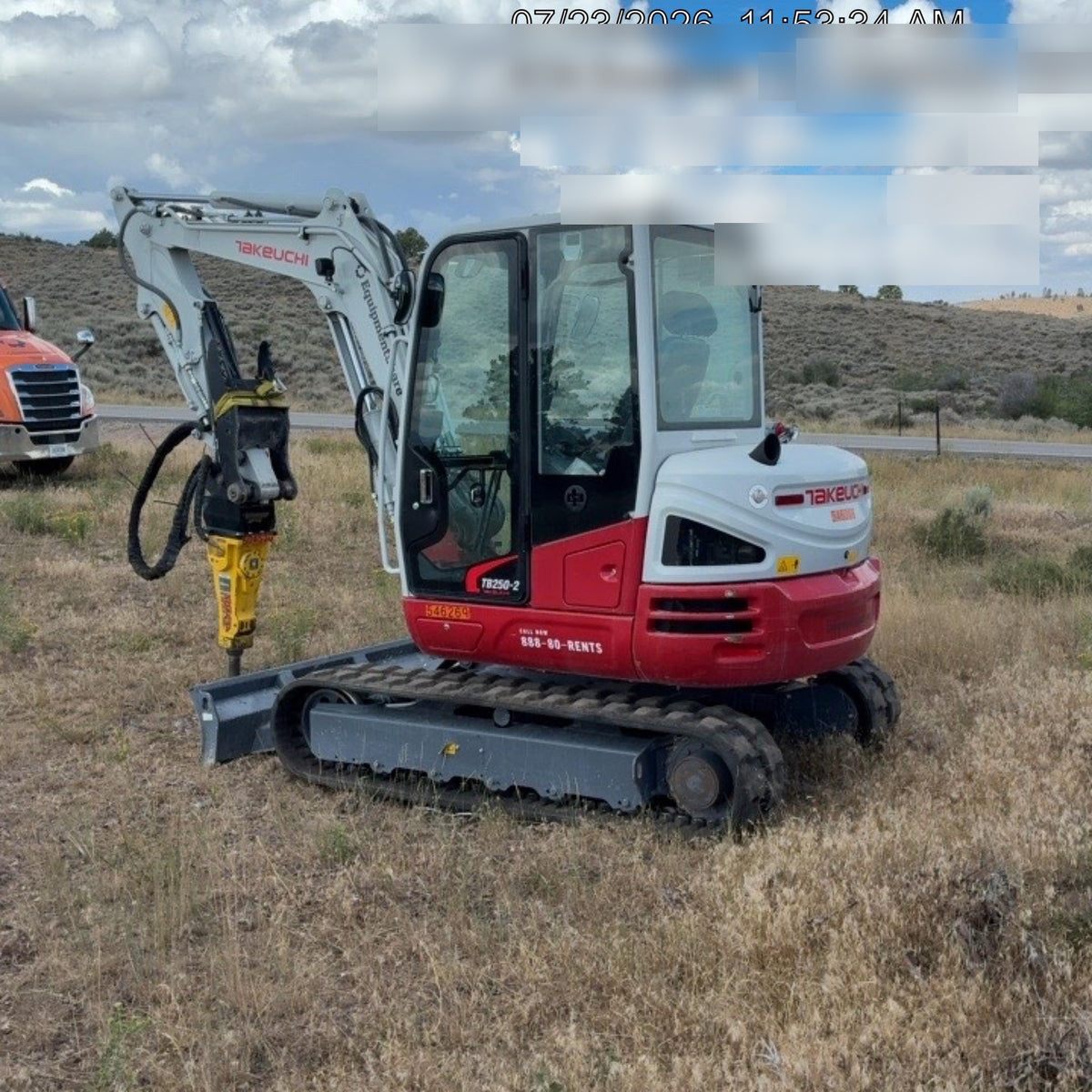 2025 TAKEUCHI TB250-2CR