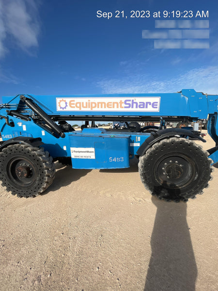 2017 Genie GTH-1056 Genie GTH1056, Solid Tires, 60" carriage, Open ROPS