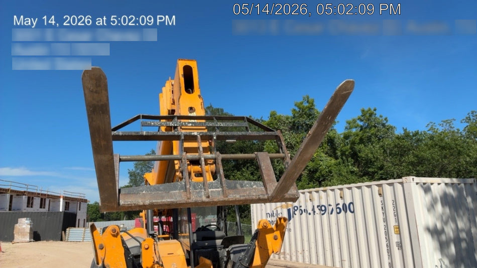 2020 JCB 510-56 Canopy, Solid Tires, Work Lights, Beacon, Aux Hydraulics, Back up Alarm, Lifting Eye, ES Decals