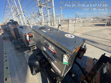 2019 Lincoln Electric Vantage 322 Ready-Pak 3, Two Wheel Trailer, Fender and Light Kit, Cable Rack