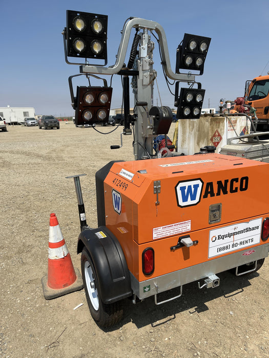 2024 Wanco WLTT-4MM4K Diesel, Deep Sea Controller, Shore Power Plug, Auto Start, (4) 350W LED Floodlights, 4kW Generator, 60 Gal Fuel Tank, 2" Ball, T3