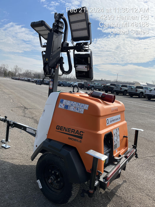 2024 Generac MLT2 Diesel, Flex Switch 120V Input, Powerzone Controller, 
(4) 320W LED Lights, 4kW Generator, 39.9 Gal Fuel Tank, 2" Ball, T3