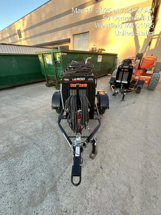 2024 Lincoln Electric LE400 Kubota V1505, Trlr, Cable Rack, Light Kit, ES Decals, T3