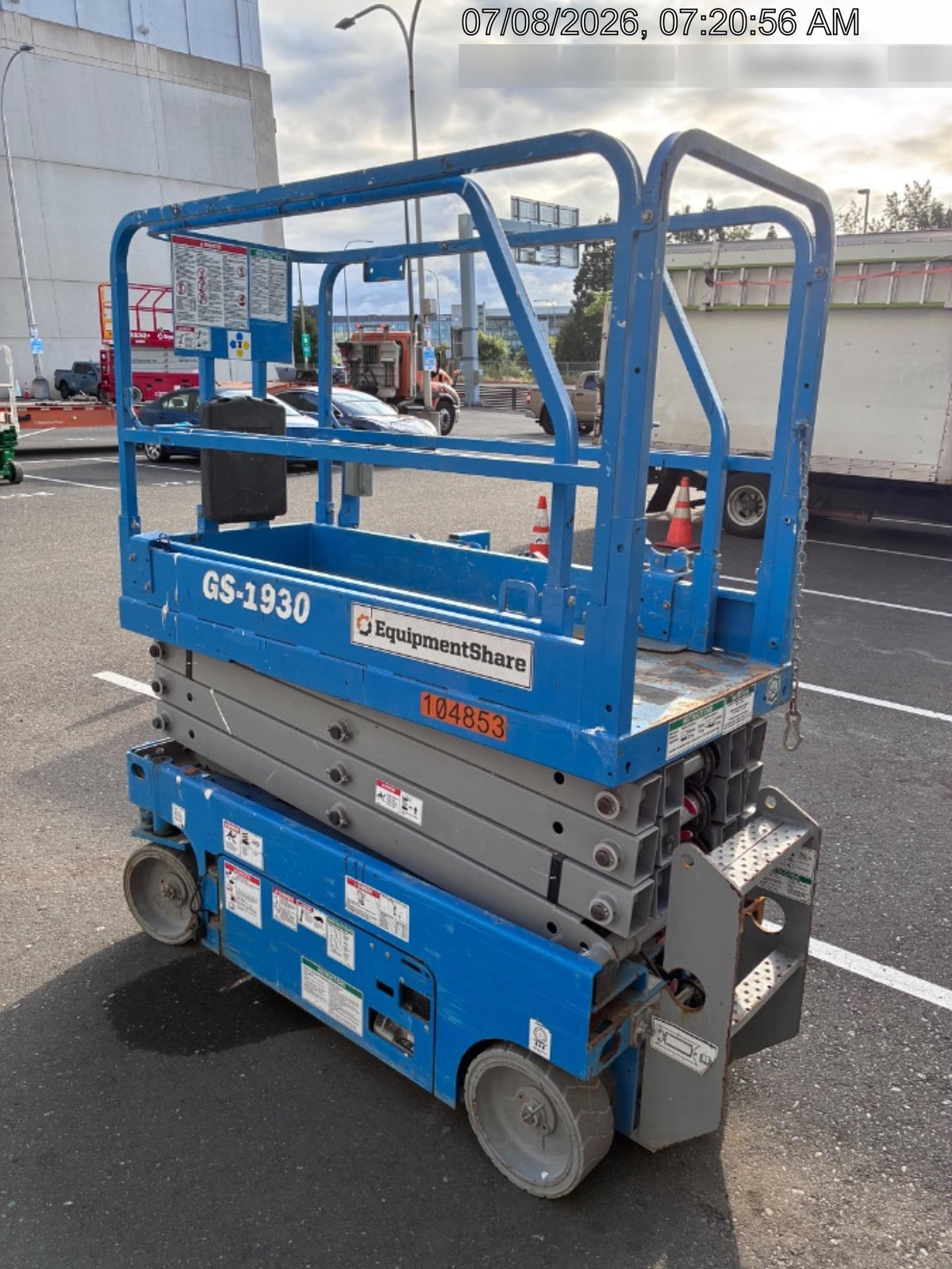 2020 Genie GS-1930 Standard Machine, 800W Inverter