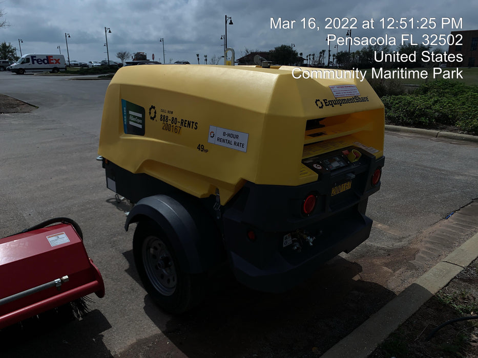 2022 ATLAS COPCO XAS188 CWK