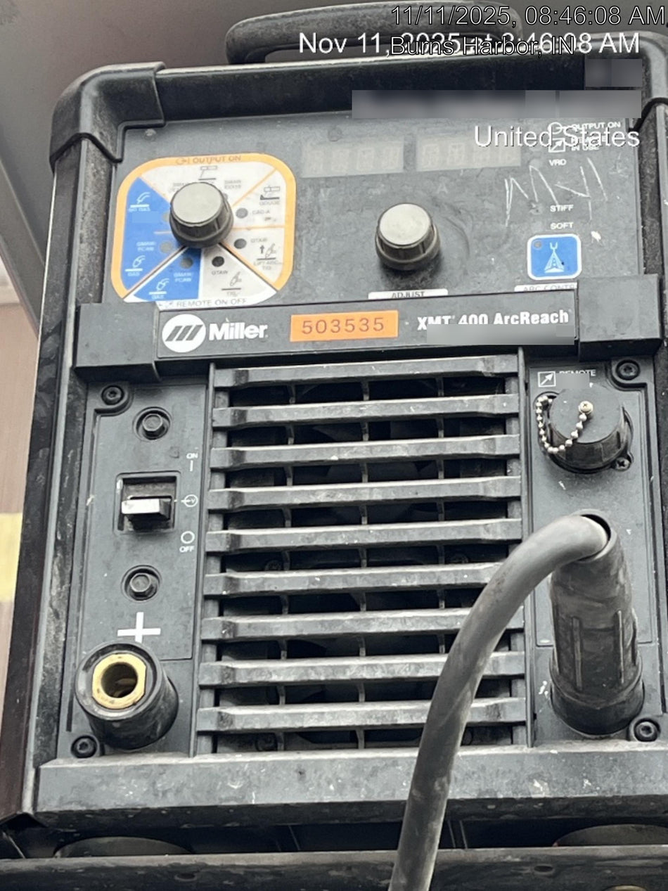 2025 MILLER ELECTRIC XMT 400