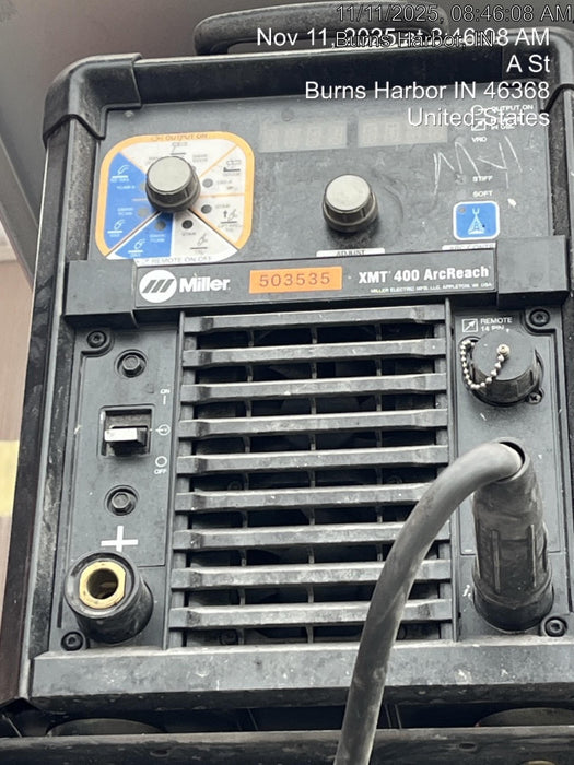 2025 MILLER ELECTRIC XMT 400