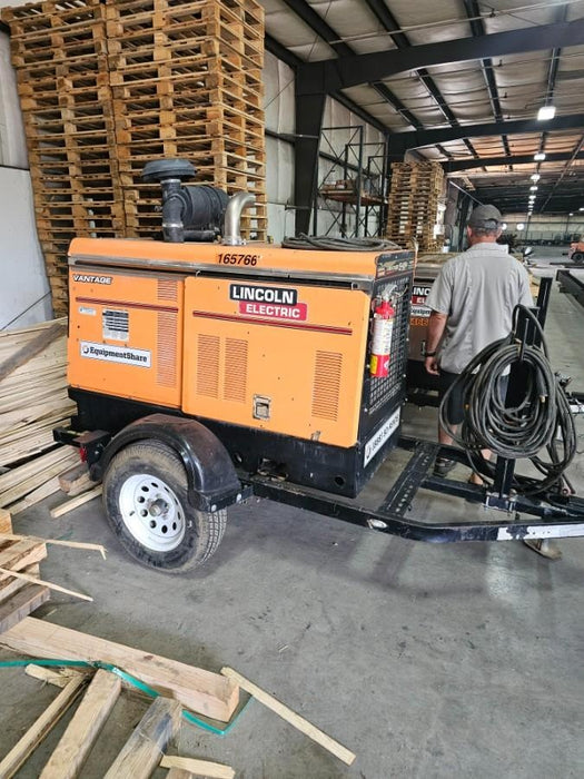 2021 Lincoln Electric Vantage 549X Ready Pak 3, ORANGE (includes trailer, cable rack, fender light kit)