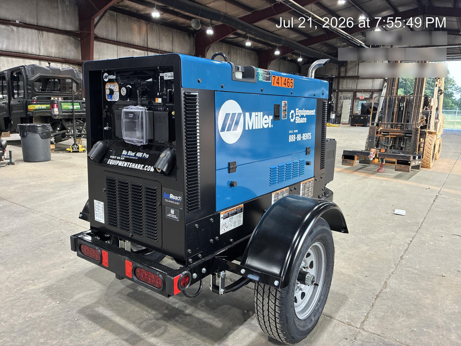 2026 MILLER ELECTRIC BIG BLUE 400