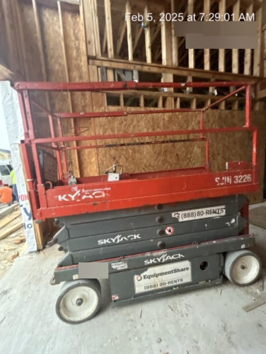 2019 Skyjack SJIII-3226 Skyjack SJIII3226 Standard w/Trojan Batteries