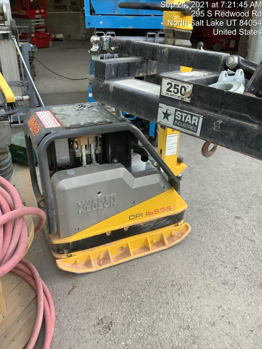 2020 Wacker Neuson DPU6555 Vibration Plate