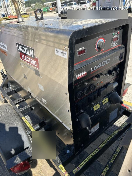 2024 Lincoln Electric LE400 Kubota V1505, Trlr, Cable Rack, Light Kit, ES Decals, T3