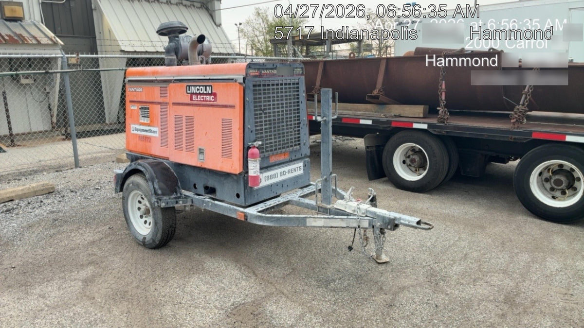 2021 Lincoln Electric Vantage 549X Ready Pak 3, ORANGE (includes trailer, cable rack, fender light kit)