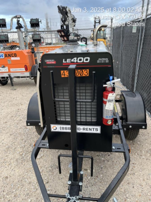 2024 Lincoln Electric LE400 Kubota V1505, Trlr, Cable Rack, Light Kit, ES Decals, T3