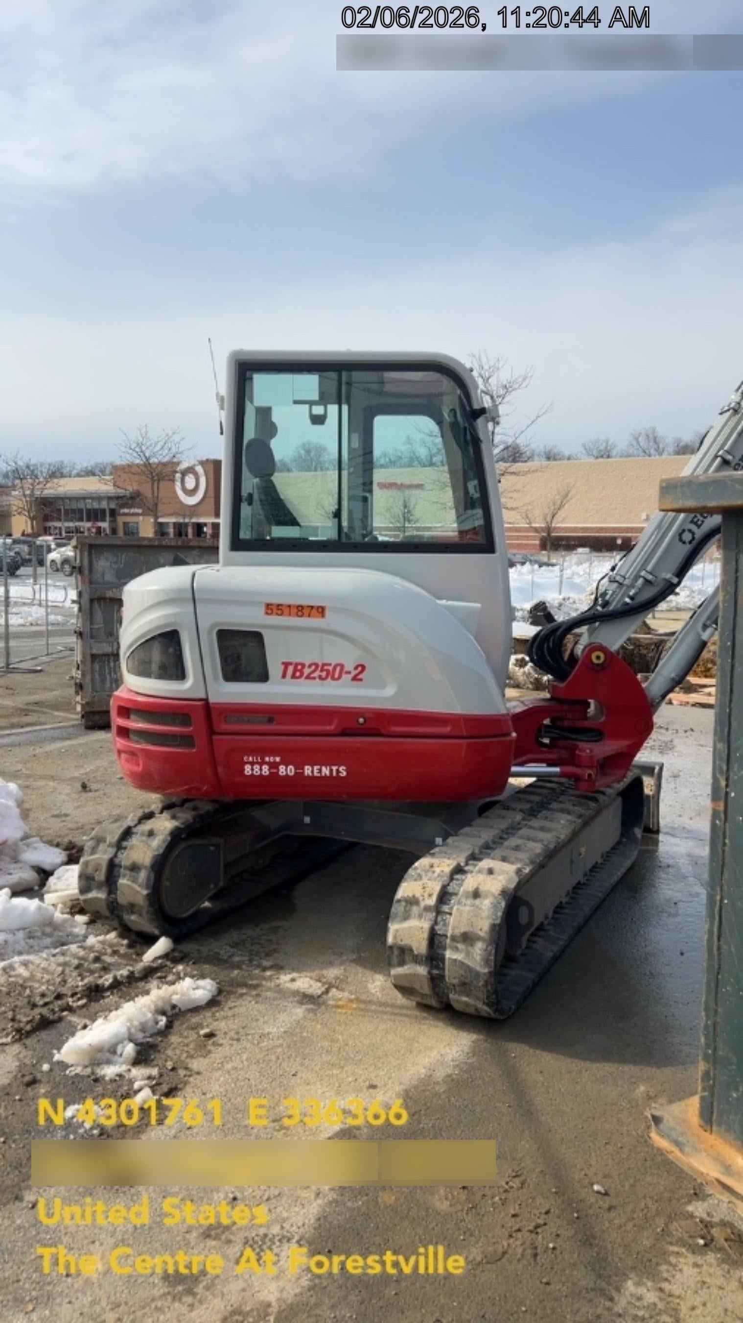 2025 TAKEUCHI TB250-2CR