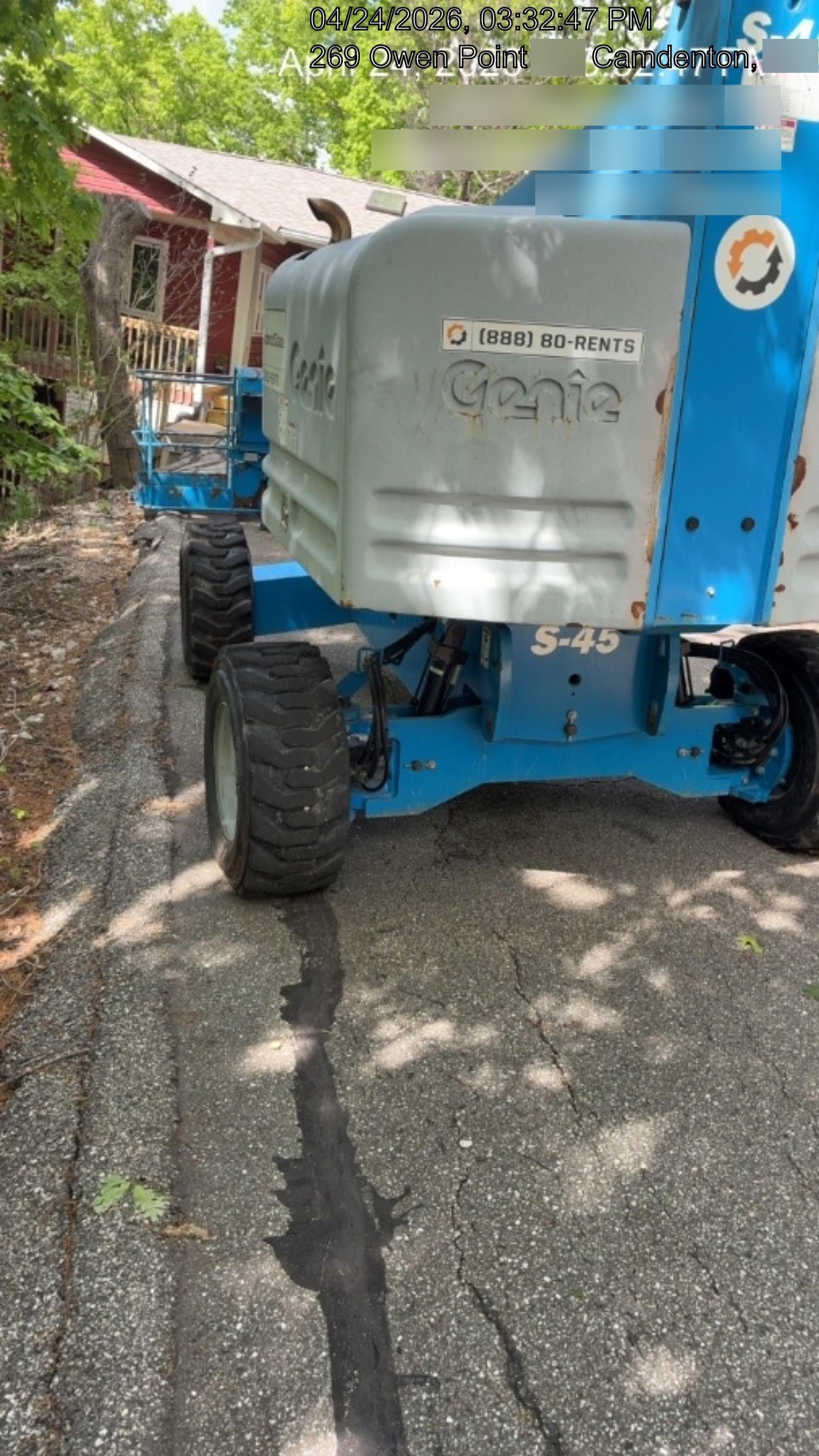 2016 GENIE S-45