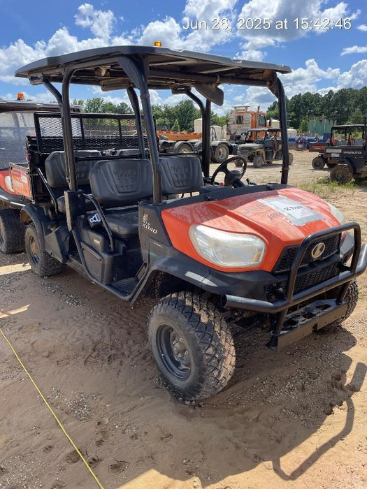 2020 Kubota RTV-X1140W-H Canopy, 4-Seater, Diesel, Windshield Acrylic Clear, LED Strobe, Backup Alarm