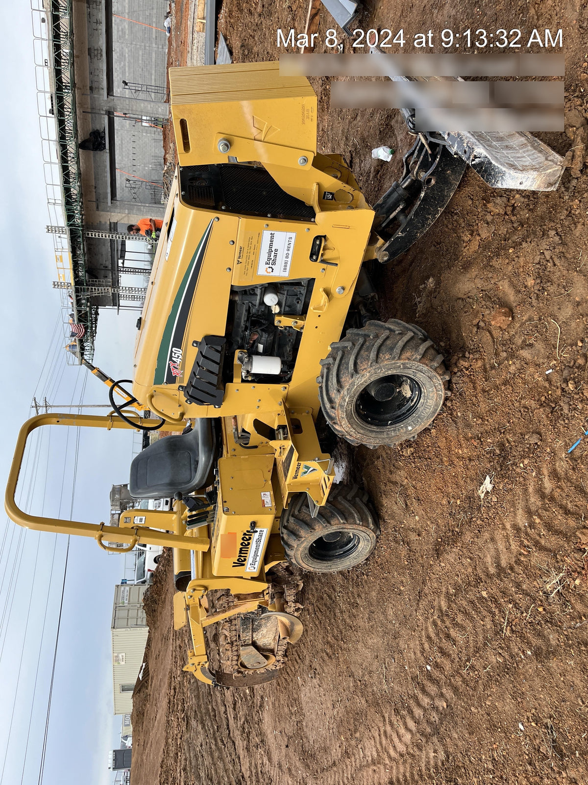 2019 VERMEER RTX450