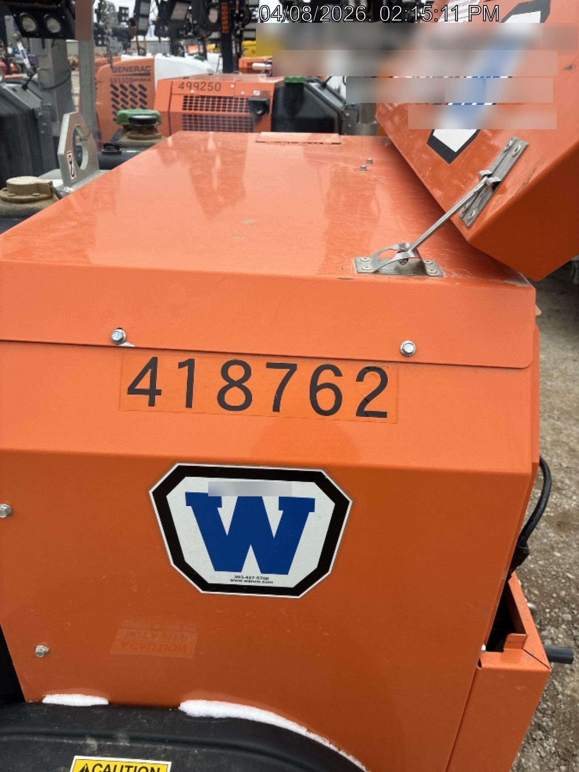 2024 Wanco WLTT-4MM4K Diesel, Deep Sea Controller, Shore Power Plug, Auto Start, (4) 350W LED Floodlights, 4kW Generator, 60 Gal Fuel Tank, 2" Ball, T3