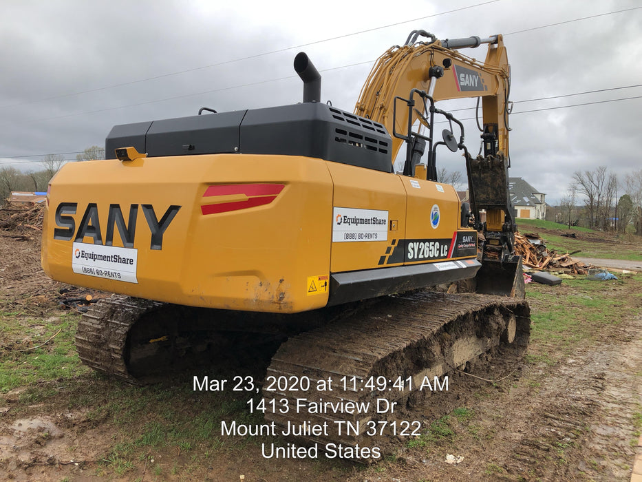 2019 SANY SY265C LC