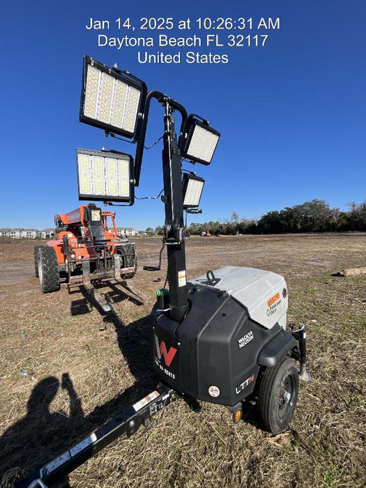 2024 Wacker Neuson LTT4 Diesel, Kohler KDW702, Deep Sea Controller, Auto Start, LED 320W, Bypass Outlet, T3