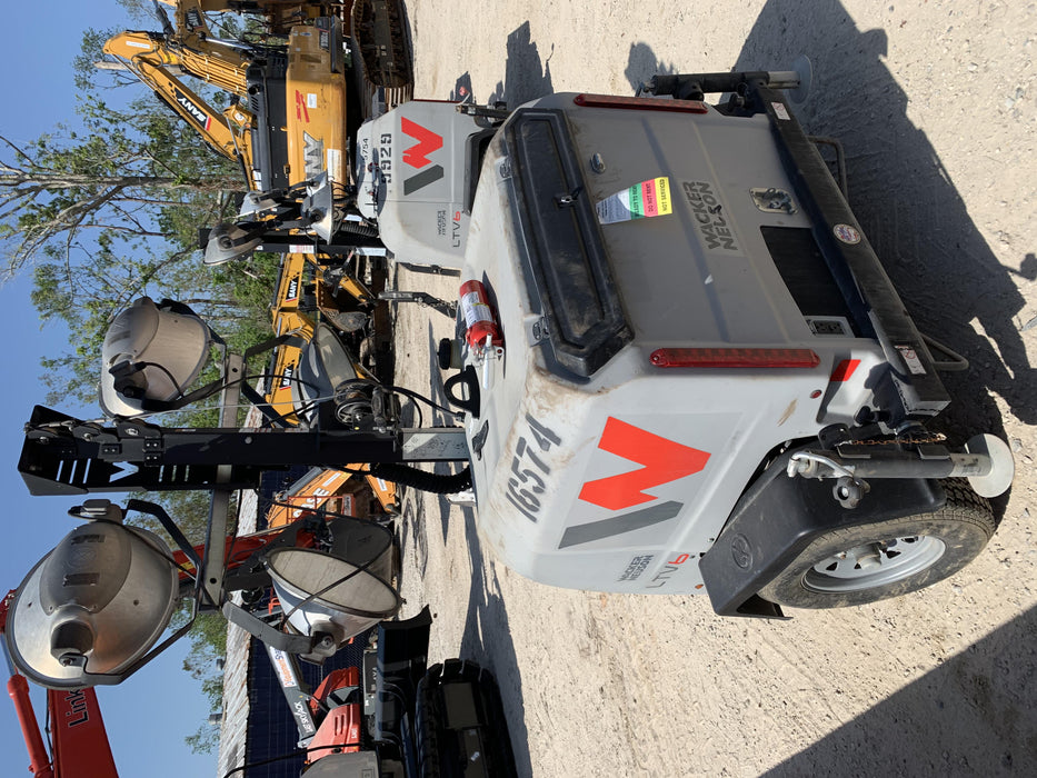 2018 Wacker Neuson LTV6L-MH Wacker Neuson LTV6L Mobile Light Tower w/Fuel Level Sensor Installed