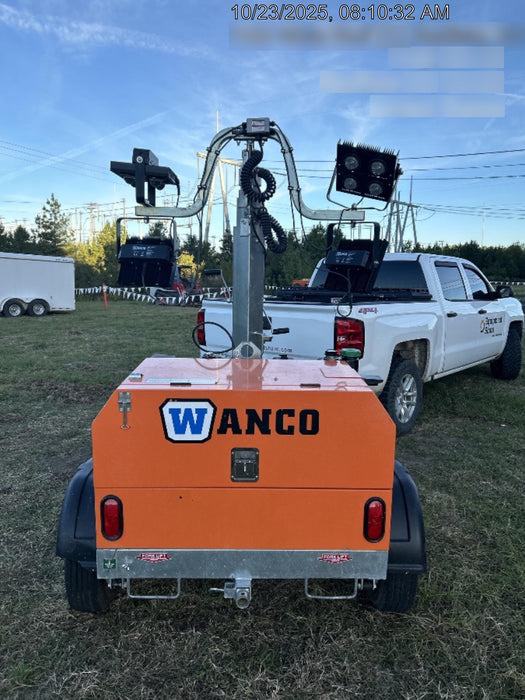 2024 Wanco WLTT-4MM4K Diesel, Deep Sea Controller, Shore Power Plug, Auto Start, (4) 350W LED Floodlights, 4kW Generator, 60 Gal Fuel Tank, 2" Ball, T3