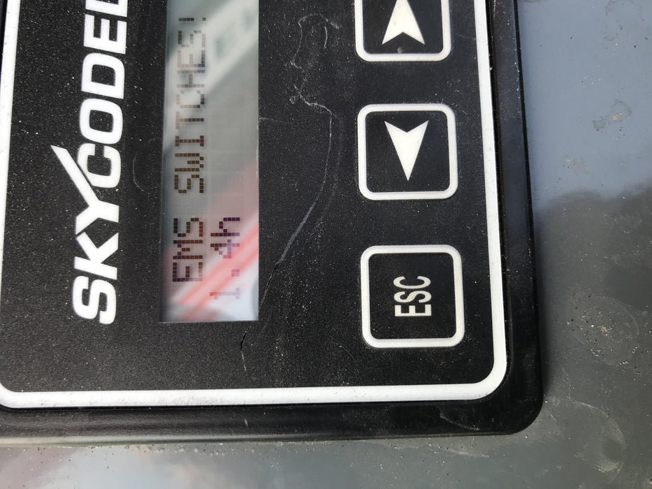 2020 Skyjack SJIII-3226 Solid NM Tires, Half height spring hinged entry gate, Dual Beacons