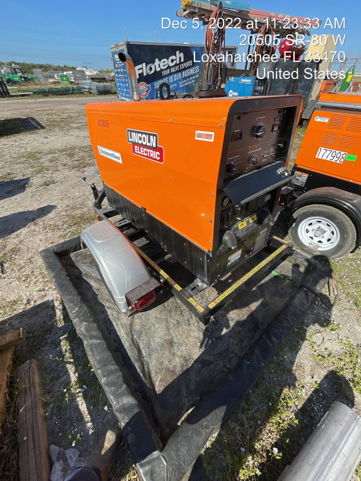 2022 Lincoln Electric LE400 Kubota V1505, Trlr, Cable Rack, Light Kit, ES Decals, T3