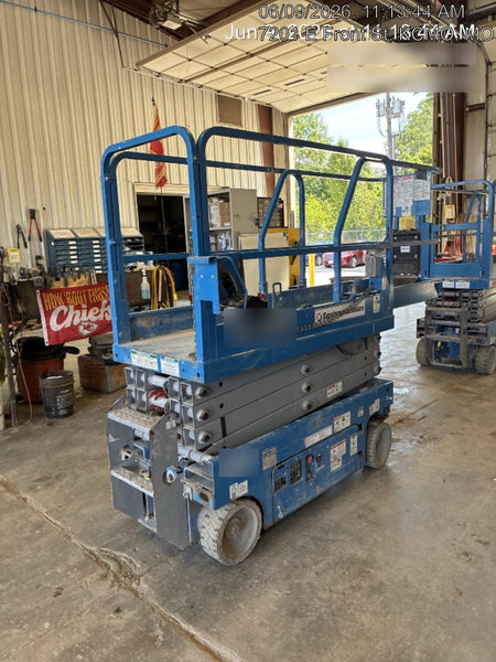2020 Genie GS-1930 Fixed rails with chain entry gate - Pre A92.20