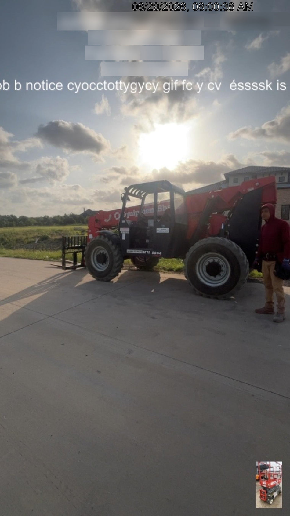 2021 MANITOU MTA8044