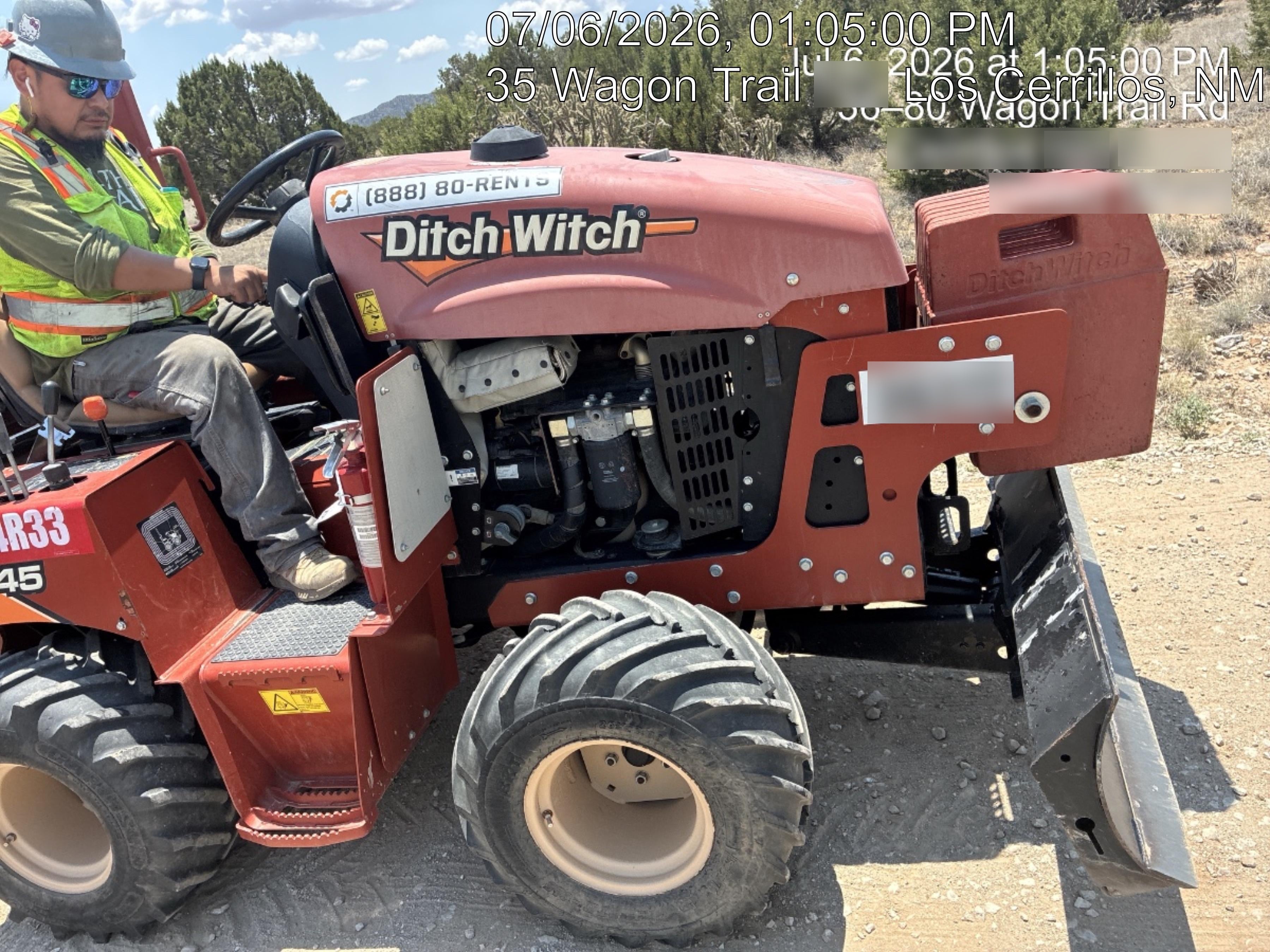 2019 DITCH WITCH RT45A