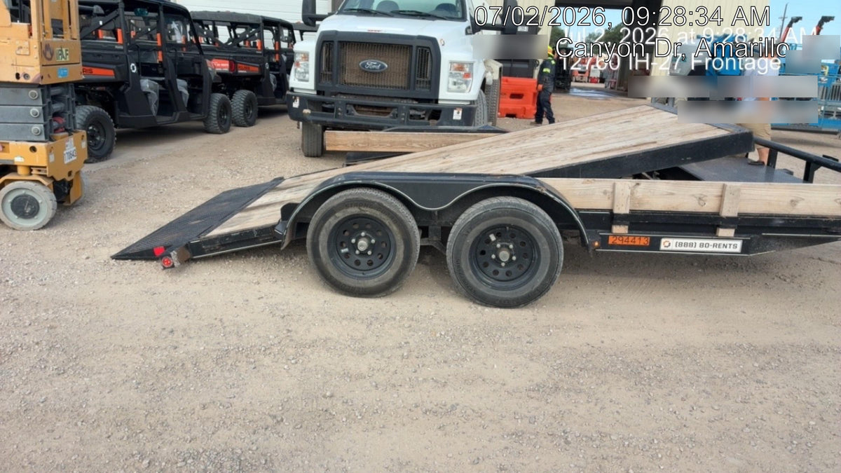 2023 BUCK DANDY 16' Light Duty Tilt Car Hauler