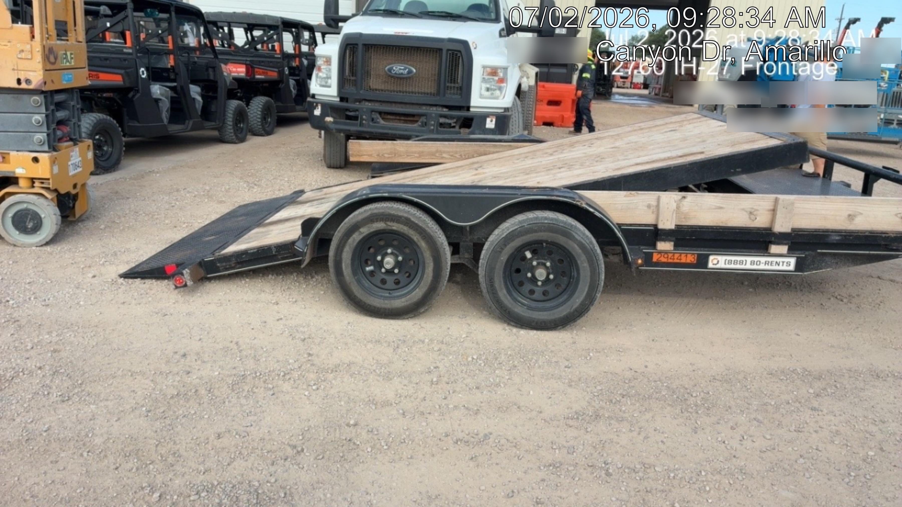 2023 BUCK DANDY 16' Light Duty Tilt Car Hauler