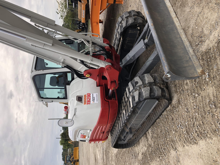 2020 Takeuchi TB290C Cab/Heat/Air, Rubber Tracks, Manual TAG QC