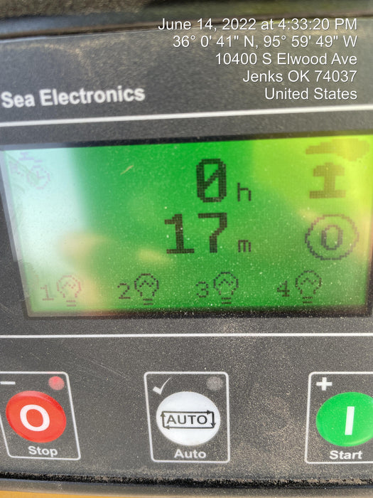 2022 Allmand NLV3GR (4) LED Light Fixture 350W, 23' Vertical Mast, 3kW Prime, Towable, Deep Sea L401, Leveling Jacks, Yanmar T4F 5.8hp