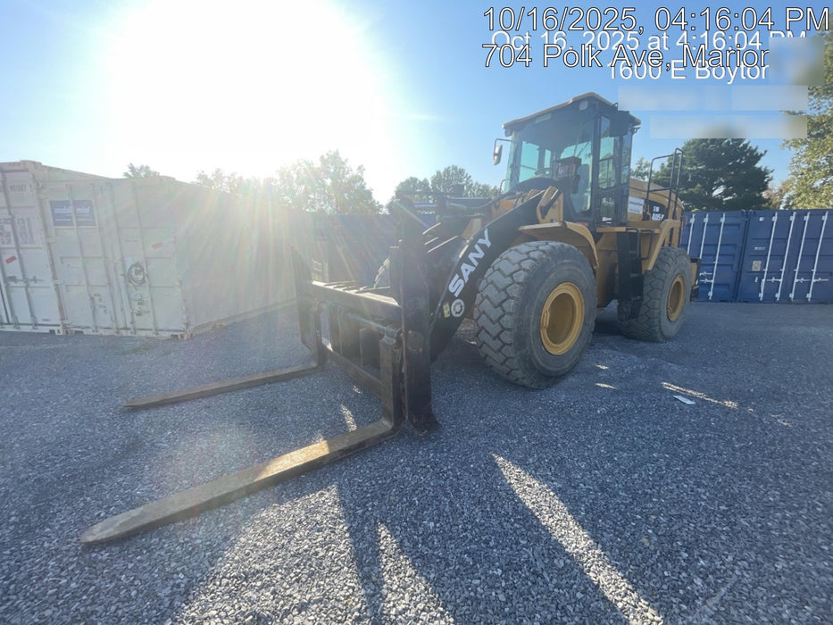 2018 Sany SW405K RETAIL-Standard - Paladin Quick Couplers, Paladin QC 4 yard Buckets, Paladin QC 72" Forks