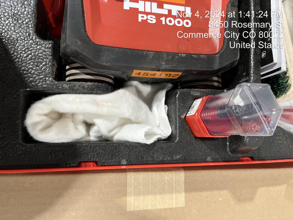 2024 HILTI PS 1000-B
