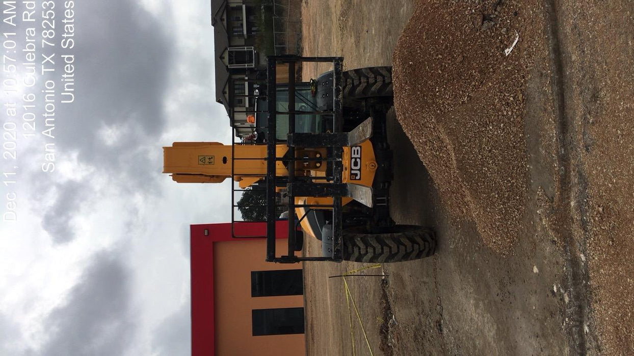 2020 JCB 509-42 Cab/Heat/Air, Solid Tires, Work Lights, Beacon, Aux Hydraulics, Back up Alarm, Lifting Eye, ES Decals