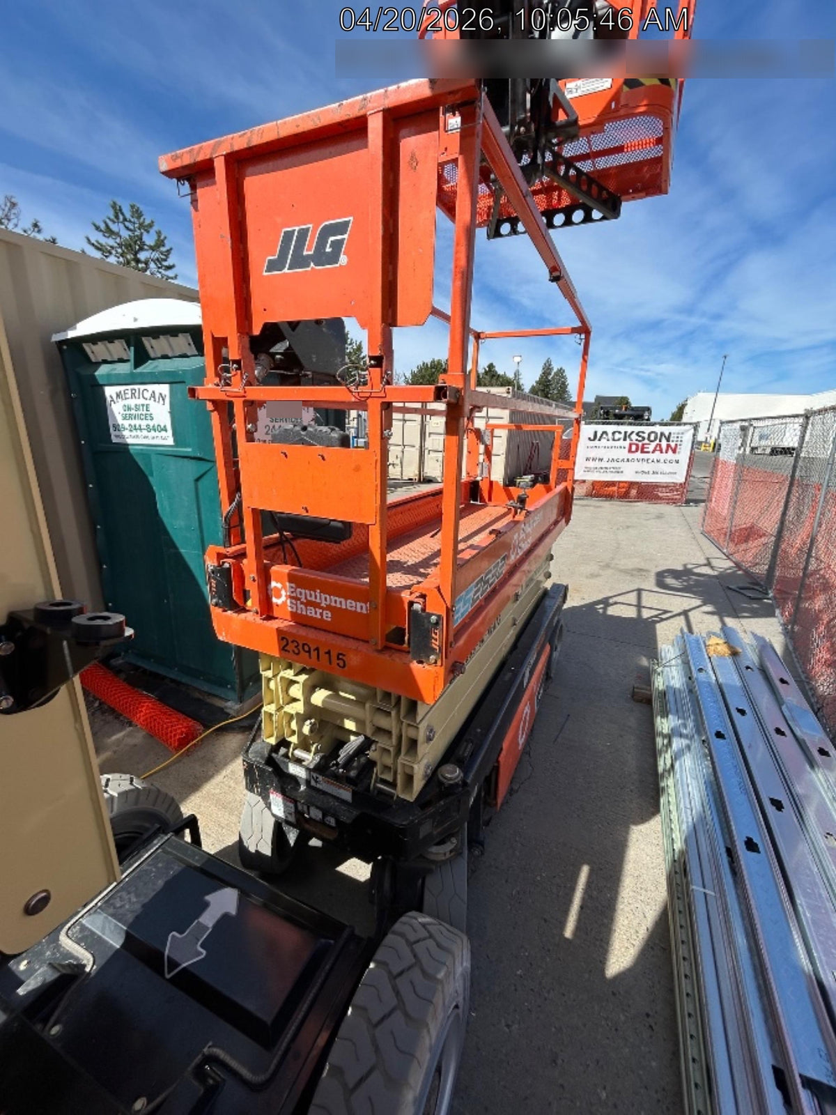 2022 JLG ES2632