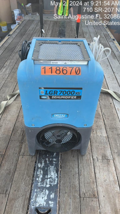 2020 DRI-EAZ LGR 7000XLi