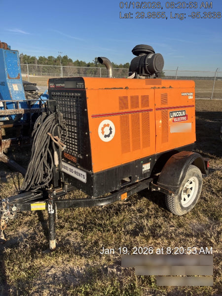 2022 Lincoln Electric Vantage 549X Crosslink Technology, Trailer Mounted, ES Decals, T3