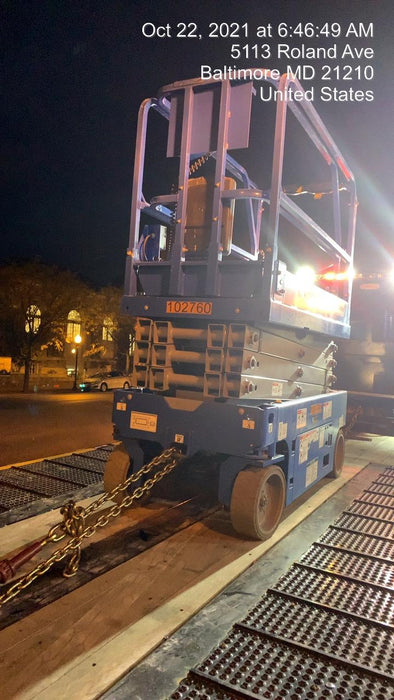 2020 Genie GS-1930 Fixed rails with chain entry gate - Pre A92.20