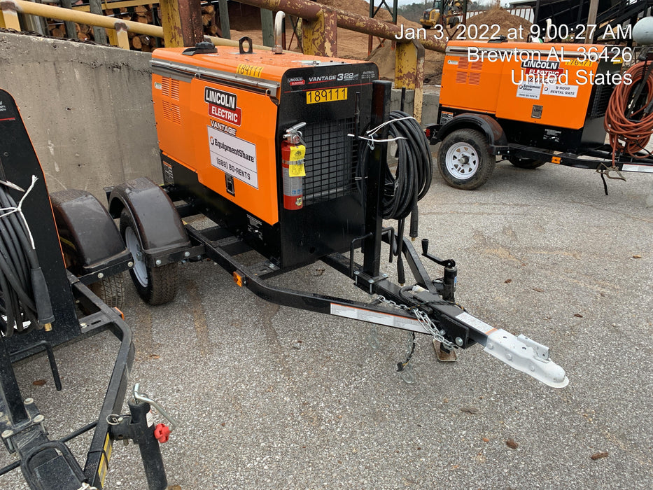 2021 Lincoln Electric Vantage 322 VANTAGE 322 READY-PAK 3
