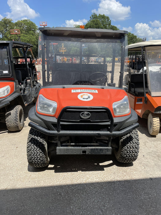 2022 Kubota RTV-X1140W-H Plastic Canopy, Windshield Acrylic Clear, LED Strobe Light, Wire Harness Kit, Back up Alarm