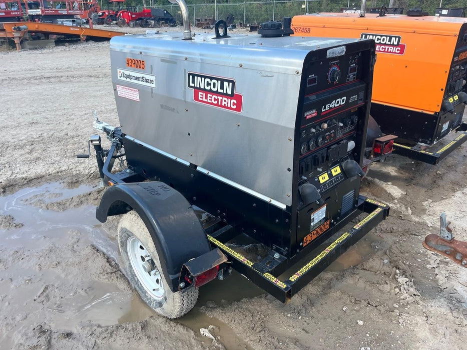 2024 Lincoln Electric LE400 Kubota V1505, Trlr, Cable Rack, Light Kit, ES Decals, T3