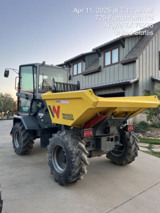 2025 WACKER NEUSON DV604 Cab Standard Tires