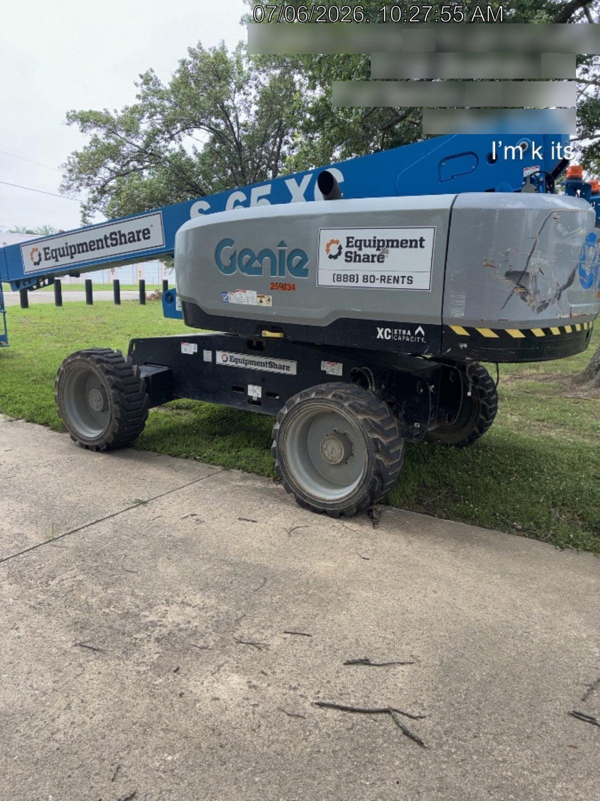 2022 GENIE S-65 XC