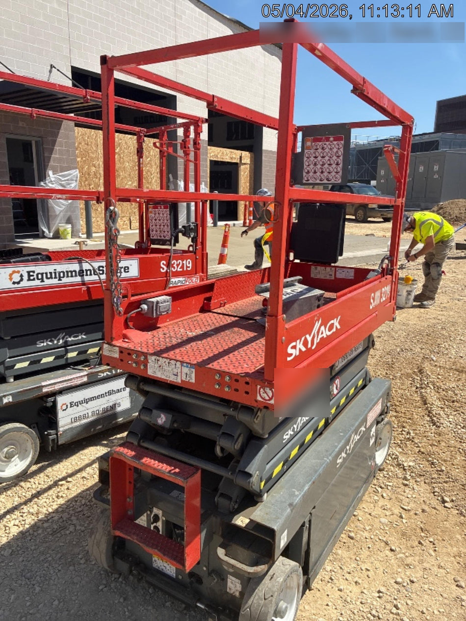 2016 Skyjack SJIII-3219 Standard Rental Specs