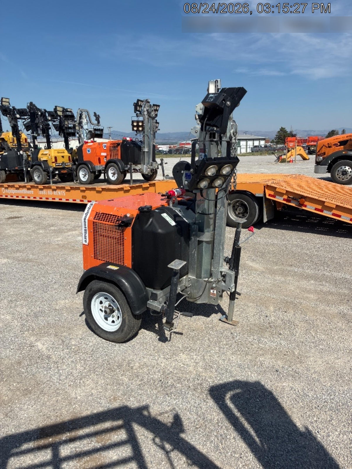 2024 Wanco WLTT-4MM4K Diesel, Deep Sea Controller, Shore Power Plug, Auto Start, (4) 350W LED Floodlights, 4kW Generator, 60 Gal Fuel Tank, 2" Ball, T3